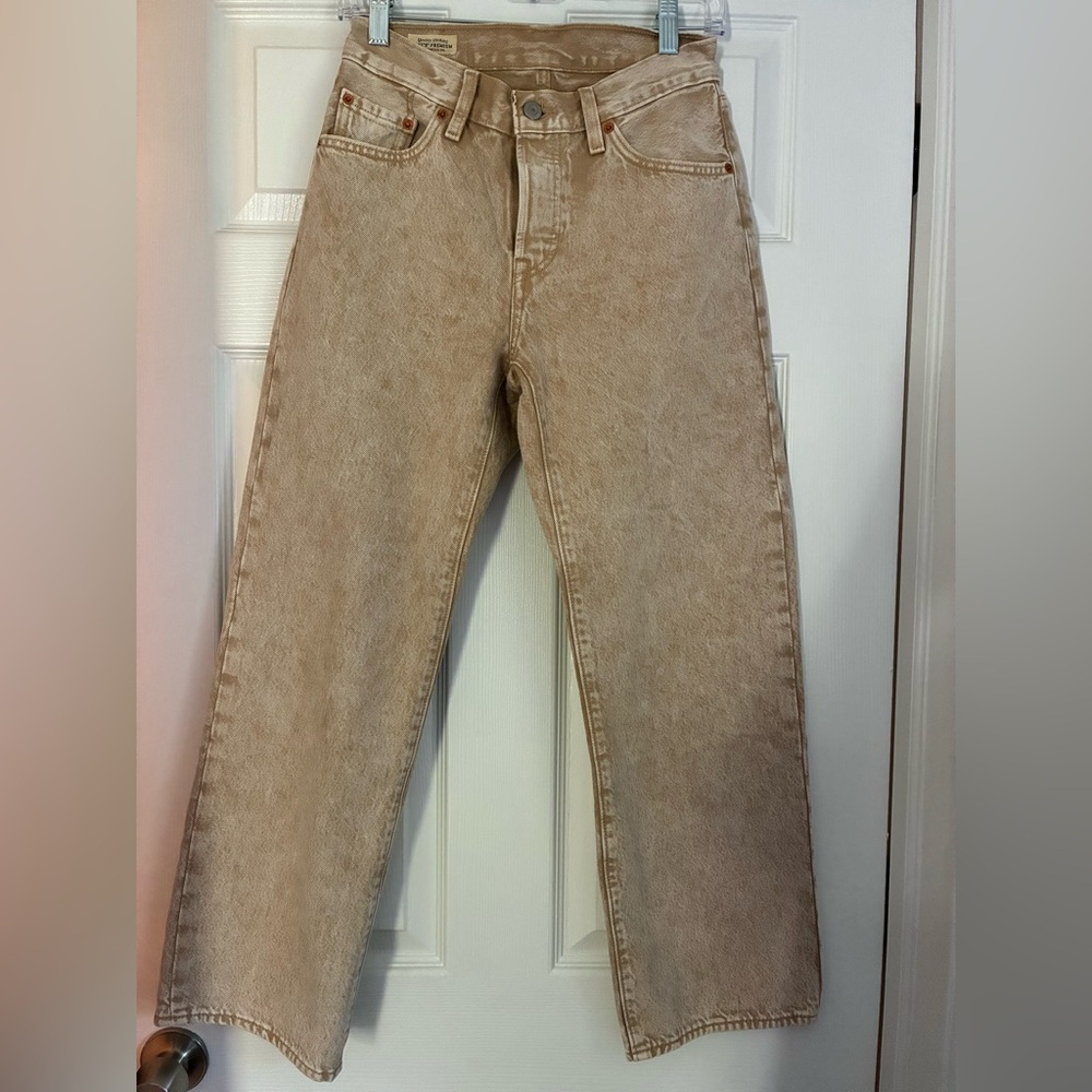 Levi's Women's Straight Leg Jeans - Tan